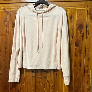 Torrid Women's Light Pink Hoodie Top 3X